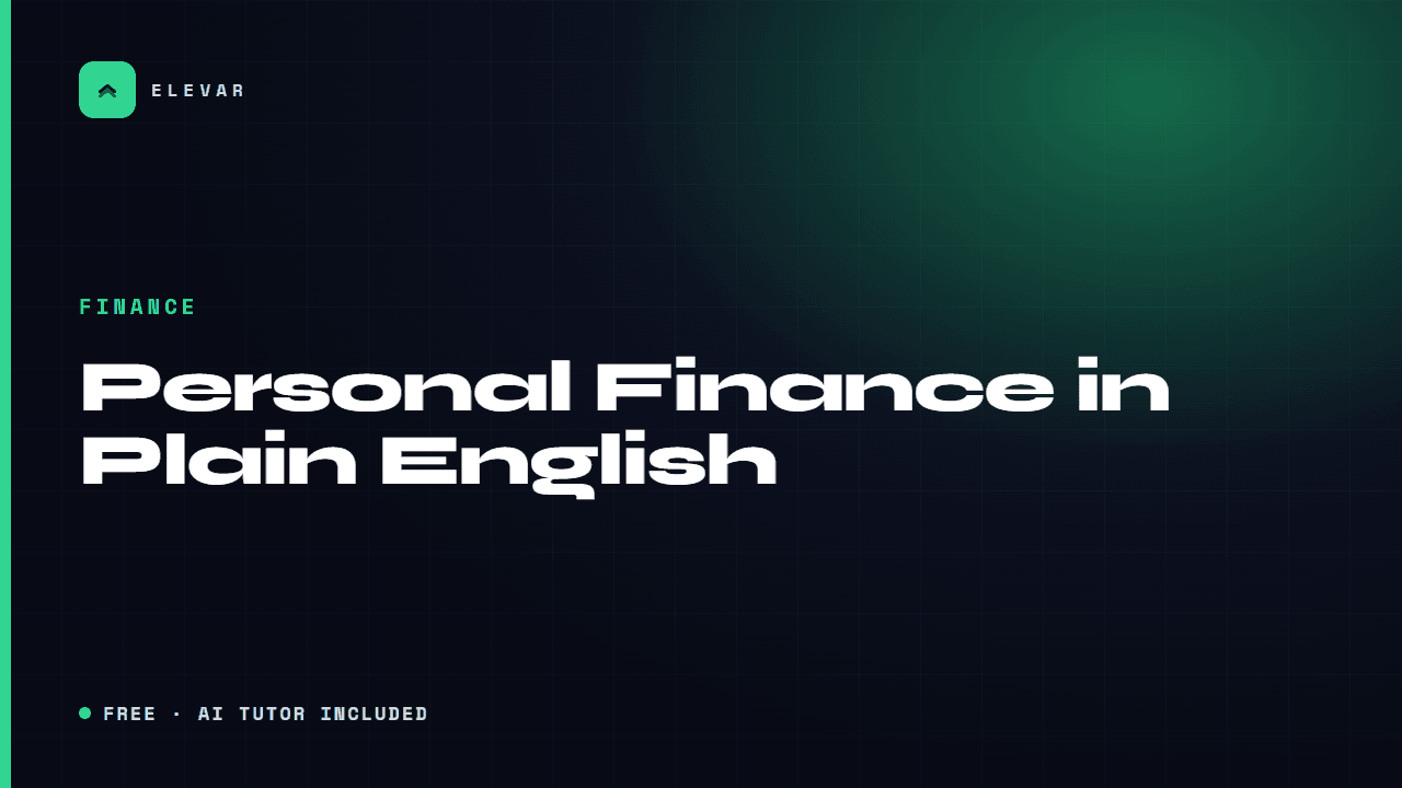 Personal Finance in Plain English